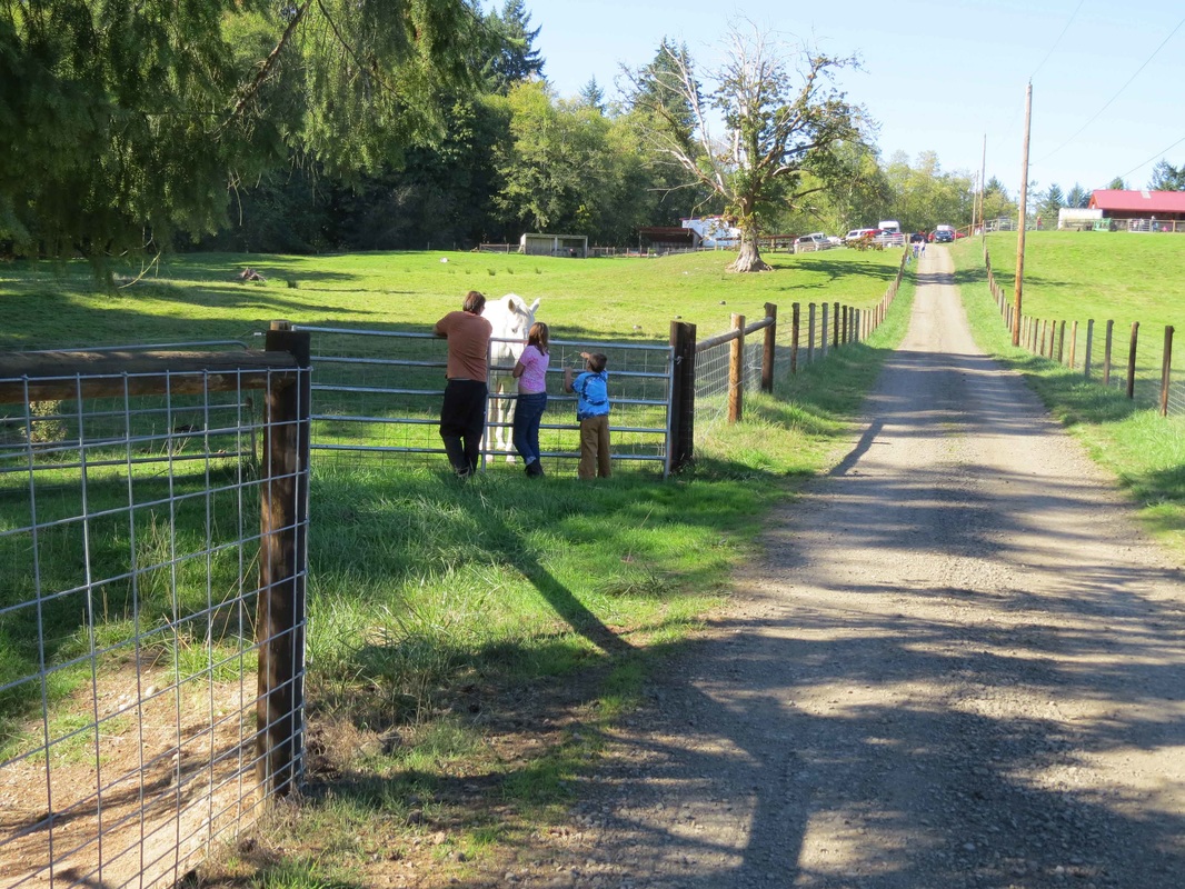 KP Farm Tour visitors saying hello. Photo credit: David Montesino